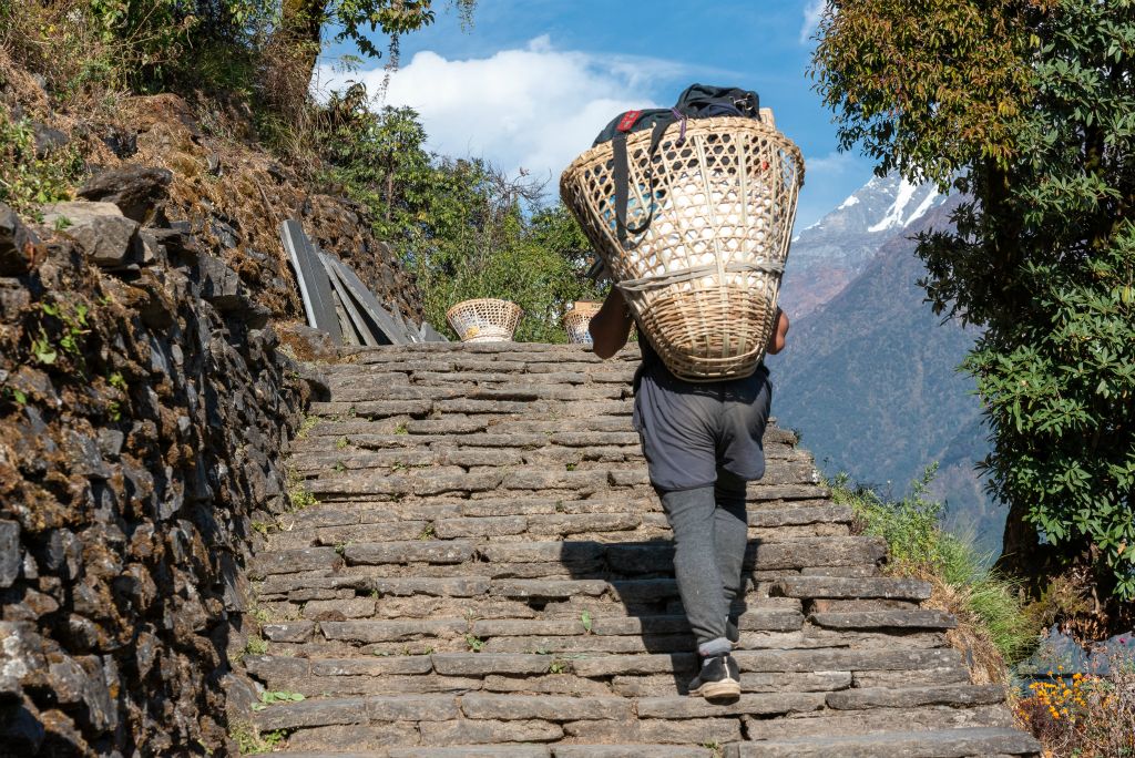 Nous ferons étape plus haut, à Chomrong d'en haut